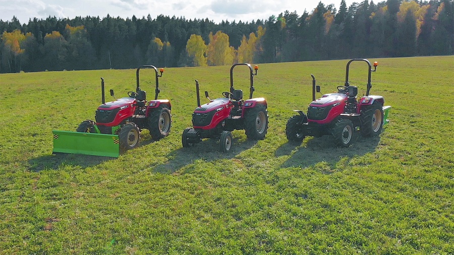 Трактор Solis-Gold | Солис-Голд 50 4x4 8+2 Radial agri 250-85R20 / 340-85R28 (с ПСМ)